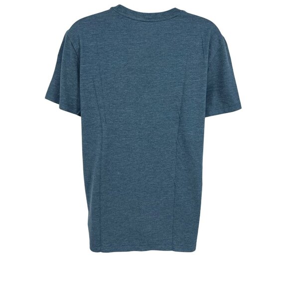 The North Face Mens Blue Graphic Logo Tee Shirt Size Medium M Short Sleeve EUC - Picture 4 of 7